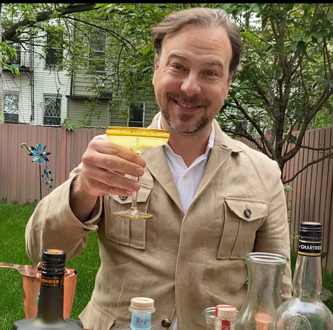 Tantris Sidecar cocktail with Erstwhile Mezcal, presented by Kevin Brown (co-founder of Erstwhile Mezcal)